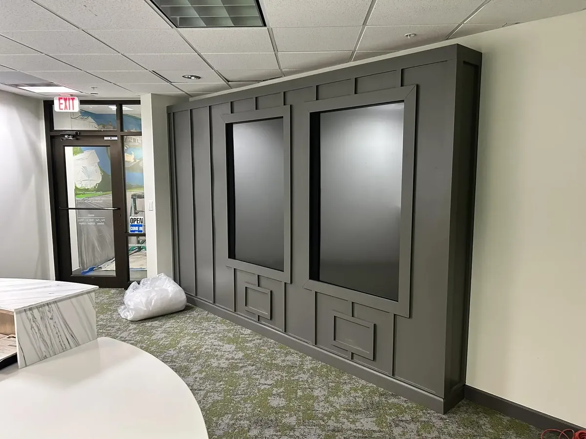 Commercial video wall and digital signage AV integration Brevard County FL business
