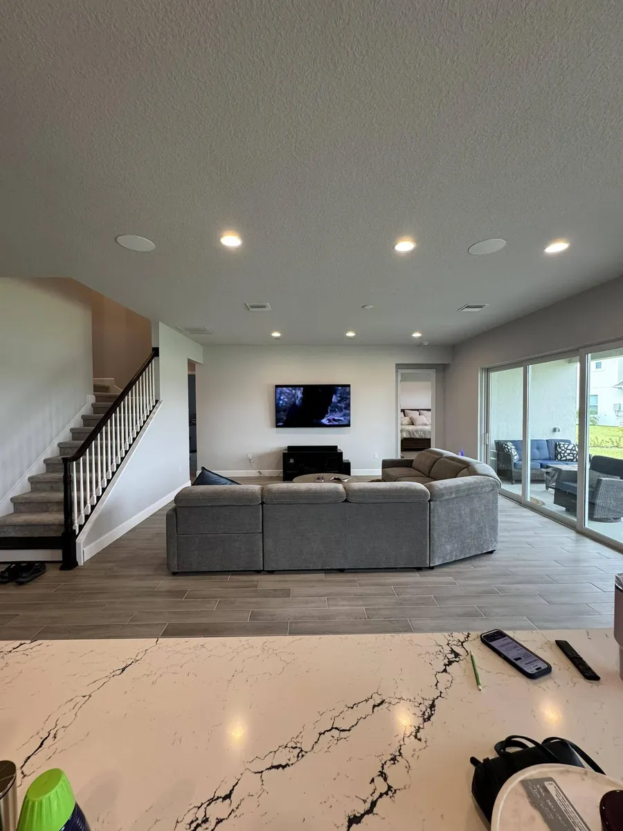 Residential whole-home audio and AV integration Brevard County FL home