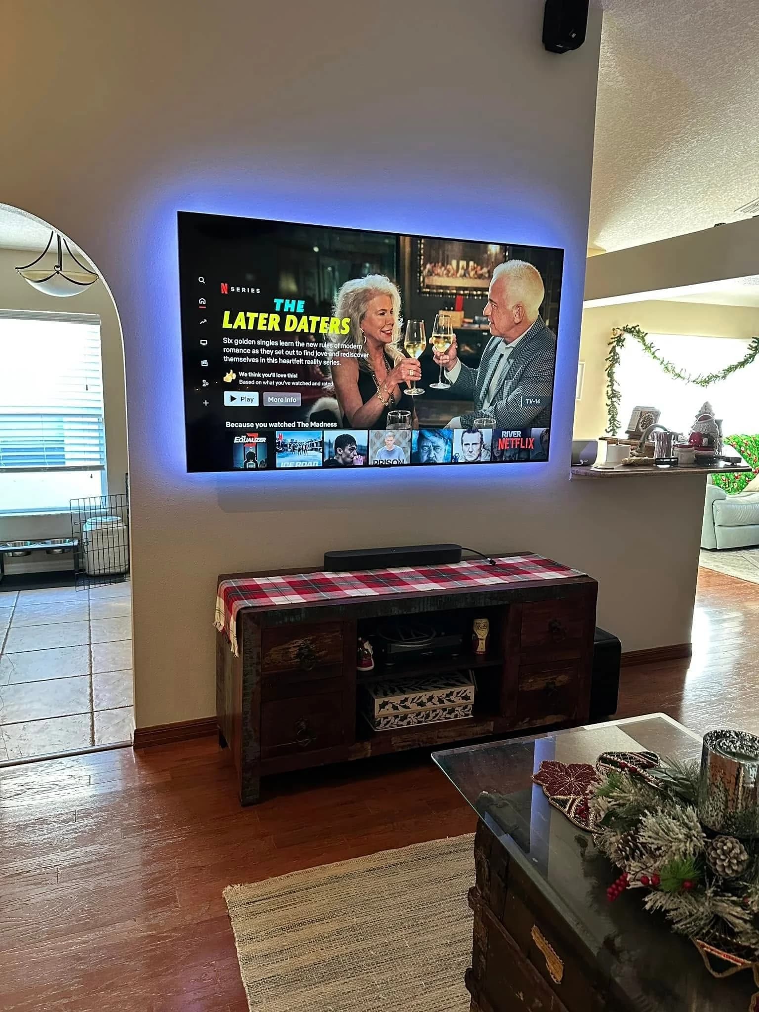 Network equipment rack installation for home office