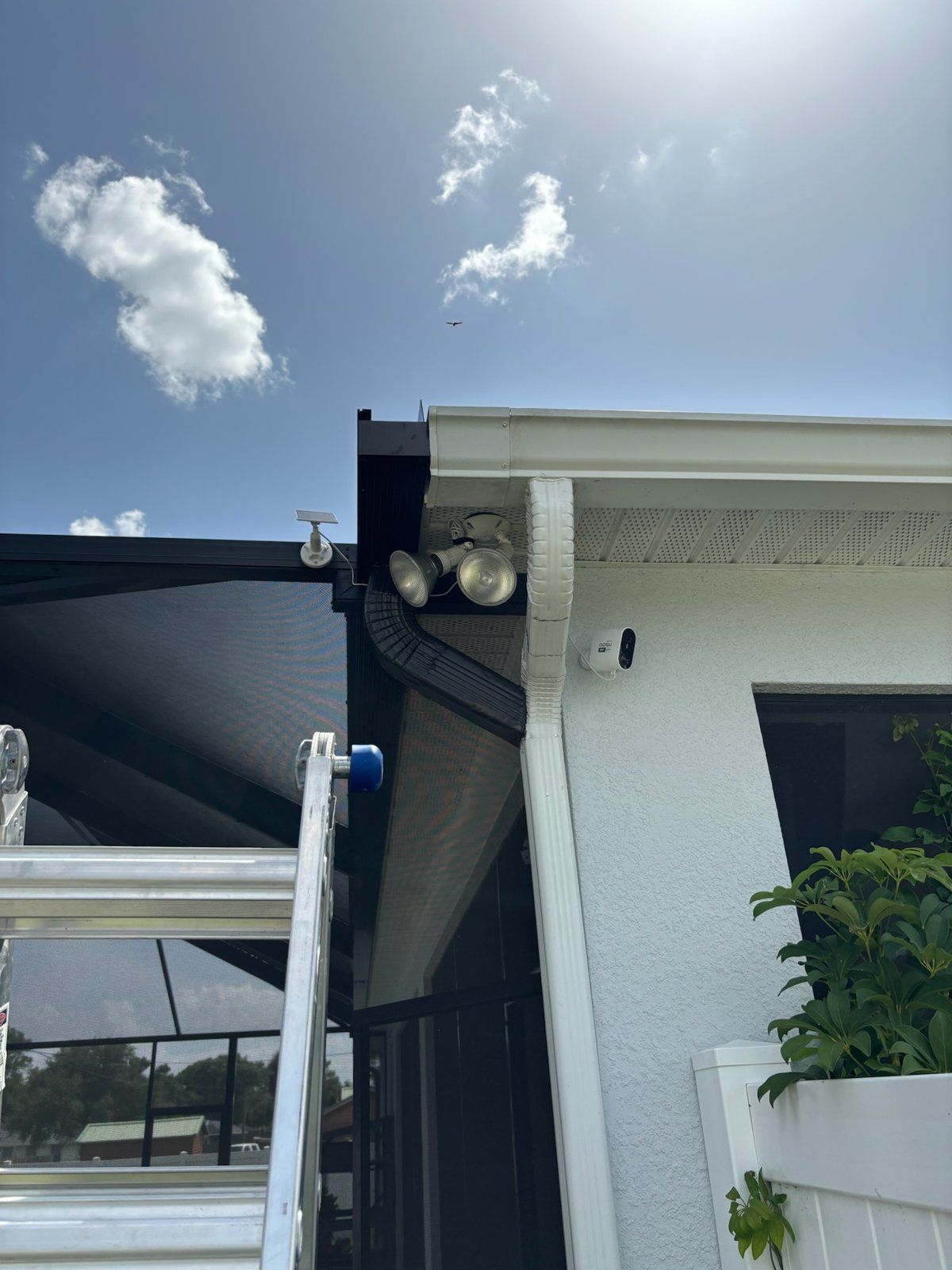 Commercial access control and security camera installation for a Melbourne FL business